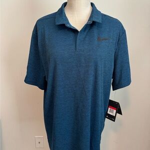 Nike Men's Dark Blue Polo Shirt